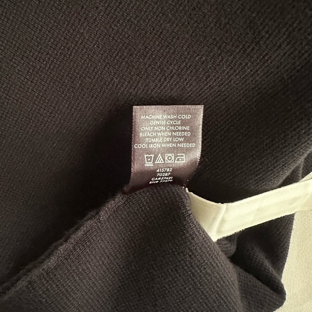 Ann Taylor Elegant Black Sweater with Flared Cuffs - Picture 13 of 13